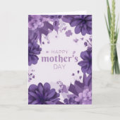 Gelukkige Moedersdag Kaart (Voorkant)