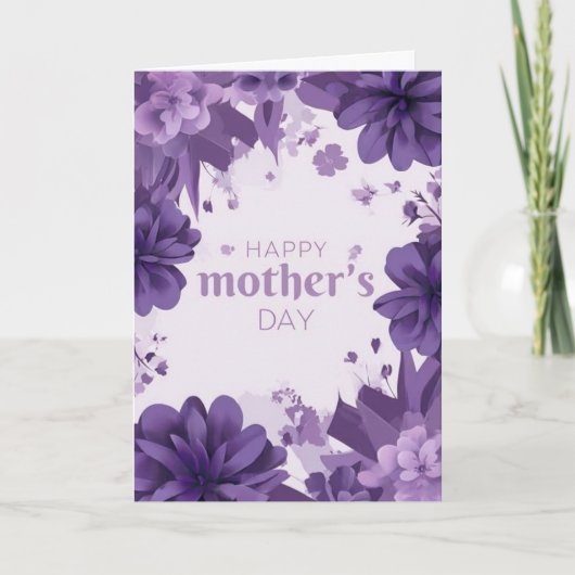 Gelukkige Moedersdag Kaart (Voorkant)