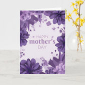 Gelukkige Moedersdag Kaart (Gele Bloem)