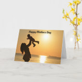 gelukkige moedersdag kaart (Gele Bloem)