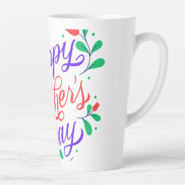 Gelukkige moedersdag  latte mok