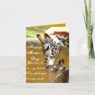 Gelukkige Mother's_Card Kaart