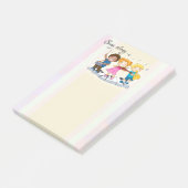 Gelukkige muziekleraar post-it-briefjes post-it® notes (Schuin)