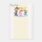 Gelukkige muziekleraar post-it-briefjes post-it® notes (Voorkant)