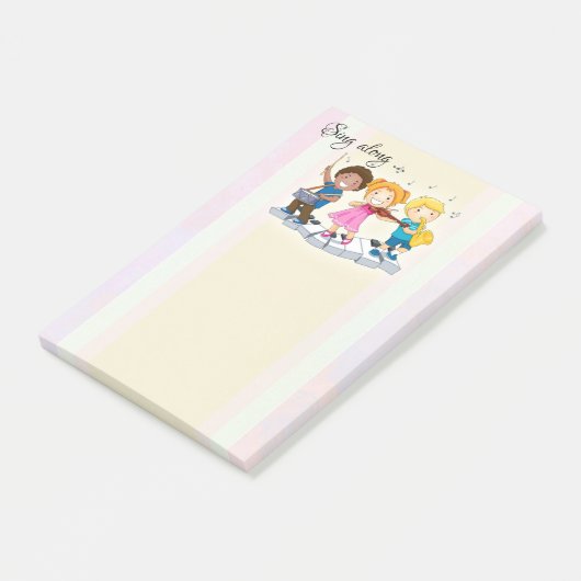 Gelukkige Muziekleraar Post It Notities Post-it® Notes (Schuin)