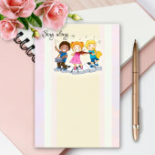 Gelukkige Muziekleraar Post It Notities Post-it® Notes