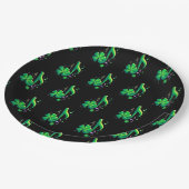 Gelukkige muzieknoot papieren bordje (Gekanteld)