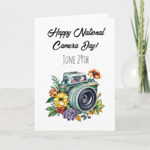 Gelukkige Nationale Cameradag   29 juni Kaart
