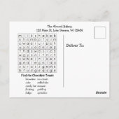 Gelukkige nationale chocoladedag | 28 oktober briefkaart (Achterkant)