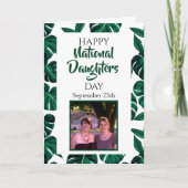 Gelukkige nationale dochters dag kaart (Voorkant)