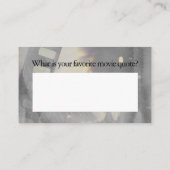 gelukkige nationale filmdag visitekaartje (Achterkant)