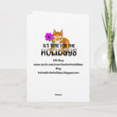 Gelukkige Nationale FretDag - 2 april Kaart (Achterkant)