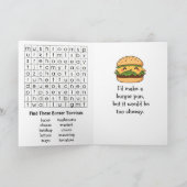 Gelukkige Nationale Hamburgerdag | 21 dec Kaart (Binnen)