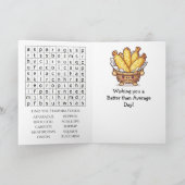 Gelukkige Nationale Tempura Dag | 7 januari Kaart (Binnen)