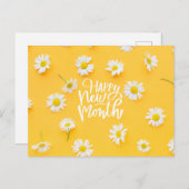 Gelukkige nieuwe maand briefkaart (Voorkant / Achterkant)