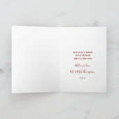 gelukkige nieuwe moderne de vakantiekaart van feestdagen kaart (Binnen)