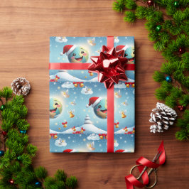 Gelukkige nieuwe planeet! Cadeaupapier