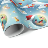 Gelukkige nieuwe planeet! Cadeaupapier (Rol Hoek)