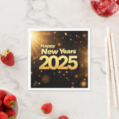 Gelukkige Nieuwjaarskaarten 2025 Servet (Insitu)