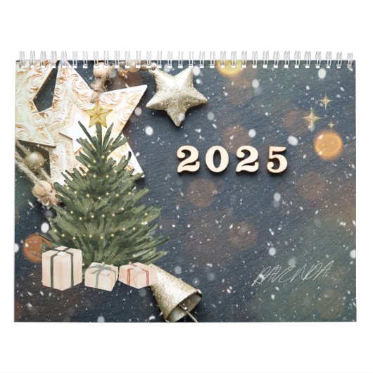 Gelukkige Nieuwjaarskalender 2025 Kalender (Hoes)