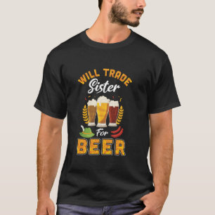 Gelukkige Oktoberfest Broeder Drinker Zal Zusje Ru T-shirt