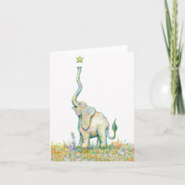 Gelukkige Olifant - de Kaart van de Nota - 4" x