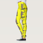 gelukkige olifant die met touw en bal speelt leggings (Links)