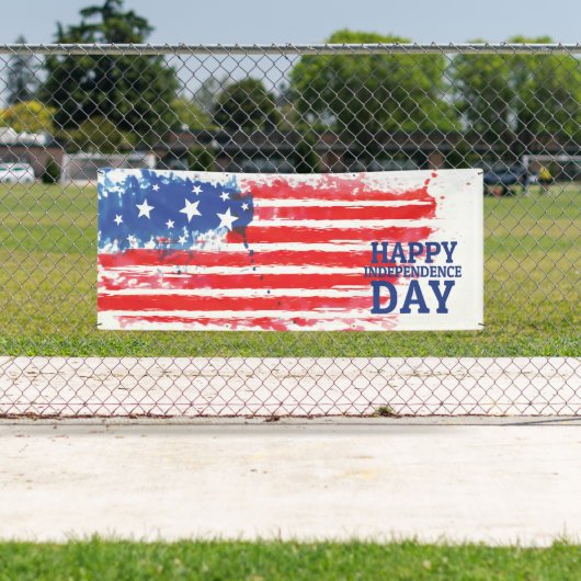 gelukkige onafhankelijkheidsdag 4 juli 8 spandoek (Insitu)