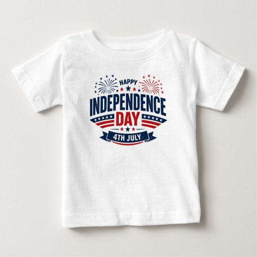 Gelukkige Onafhankelijkheidsdag 4 juli Patriottisc (Voorkant)
