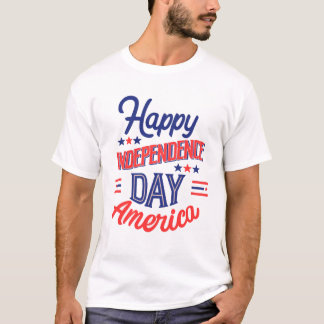 Gelukkige Onafhankelijkheidsdag Amerika T-shirts 1