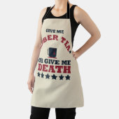 Gelukkige onafhankelijkheidsdag grappig 4 juli schort (Insitu)