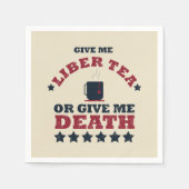 Gelukkige onafhankelijkheidsdag grappig 4 juli servet (Voorkant)