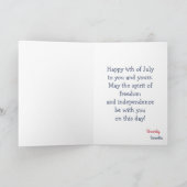 Gelukkige Onafhankelijkheidsdag Groet Kaart (Binnen)