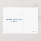 Gelukkige Onafhankelijkheidsdag, heldere kleuren Briefkaart (Achterkant)