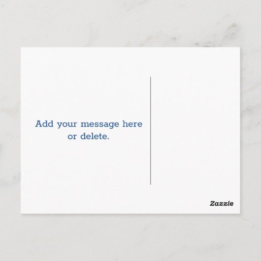 Gelukkige Onafhankelijkheidsdag, heldere kleuren Briefkaart (Achterkant)