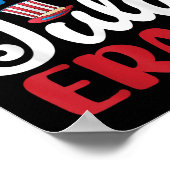 Gelukkige Onafhankelijkheidsdag in mijn 4e juli ti Poster (Hoek)