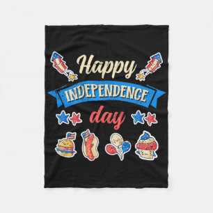 Gelukkige Onafhankelijkheidsdag - Onafhankelijkhei Fleece Deken