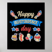 Gelukkige Onafhankelijkheidsdag - Onafhankelijkhei Poster (Voorkant)
