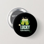Gelukkige opa St Patrick's Day Ronde Button 5,7 Cm (Voorkant /achterkant)