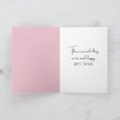 Gelukkige oude dame op een straat vent kaart (Binnen)