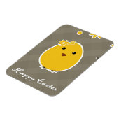  gelukkige paasachtergrond magneet (Linkerzijde)