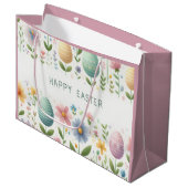 Gelukkige paasbloesems groot cadeauzakje (Voorkant Gekanteld)