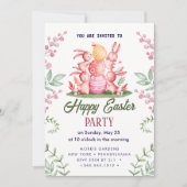 Gelukkige Paasbrunch en Eierjacht Kaart (Voorkant)