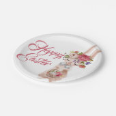 Gelukkige Paasbrunch Papieren Bordje (Gekanteld)