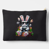 Gelukkige Paasdag Bunny Egg Video Gamer Paasdag Etui (Achterkant)