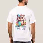 Gelukkige Paasdag - Christendom T-shirt (Achterkant)