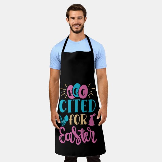 Gelukkige Paasdag - Egg Lover Schort (Gedragen)
