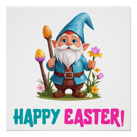 Gelukkige Paasdag - Humoristisch Perfect Poster (Voorkant)