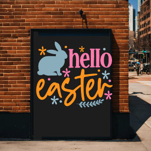 Gelukkige Paasdag - Paaseieren Jager Perfect Poster