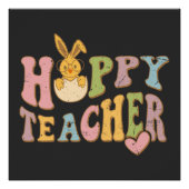 Gelukkige Paasdag - Pasen Eitjes Grappig Perfect Poster (Voorkant)